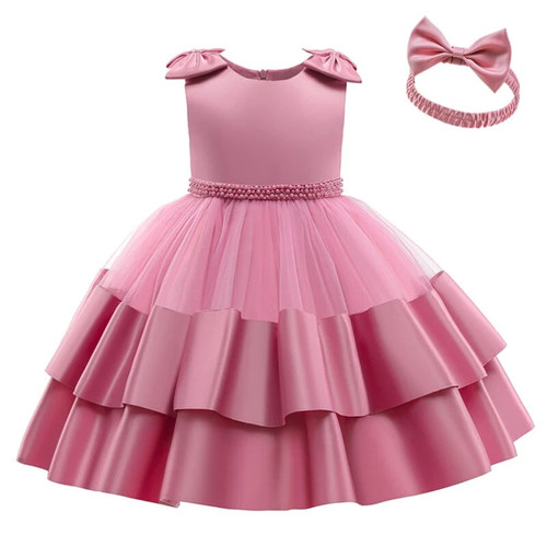 Baby Girls Birthday Party Dresses For Newborn 1 2 Year Baptism Clothes Newborn Wedding Tutu Formal Dress Infant Christening Gown