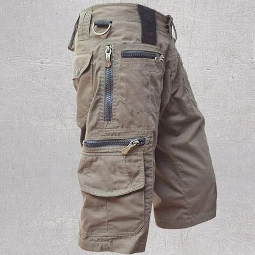 Men Military Cargo Shorts New Summer Army Multiple Pockets Tactical Joggers Shorts Men Cotton Loose Work Casual Short Pants