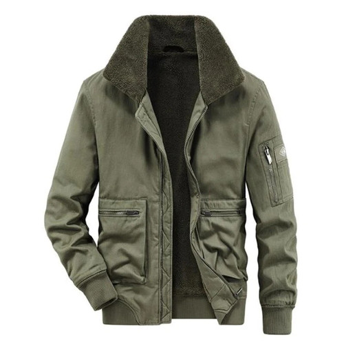 New winter men Fleece Parka jacket cotton outdoor cotton jacket mens casual thick coat