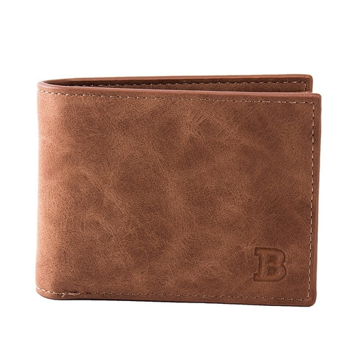 Leather Men Wallet With Coin Bag Zipper Small Money Purses Dollar Slim Purse New Design Money Wallet