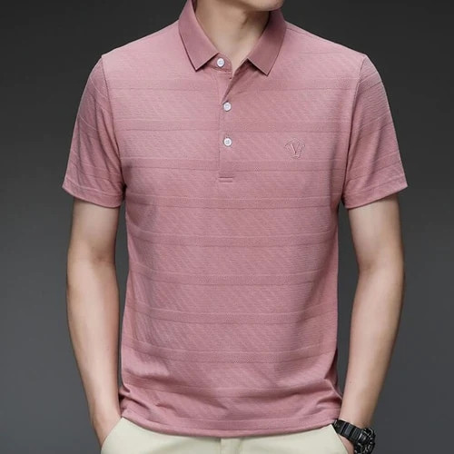 Summer polos shirt High quality brand men polo shirt Short sleeved casual jacquard solid shirt polo men clothing tops