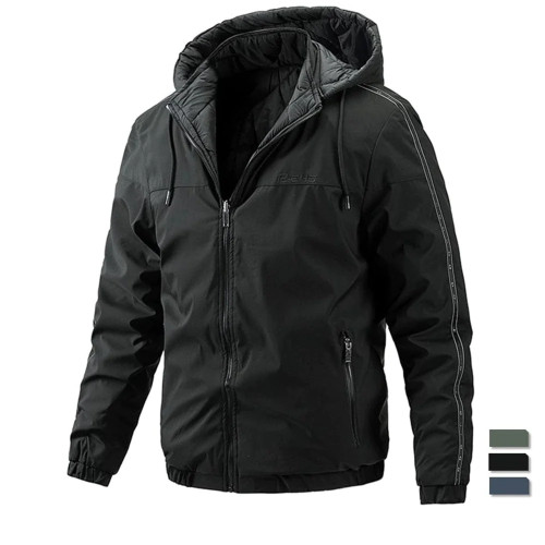 Double Face Spliced Men Parkas Casual Hat Detachable Warm Outdoor Sports Jacket Male Winter Coats for Men Clothing