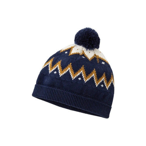 Winter new born baby unisex striped hat knitted ball cap