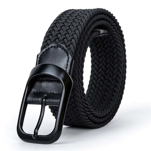 Canvas Belts for Men Fashion Metal Pin Buckle Military Tactical Strap Male Elastic Belt for Pants Jeans
