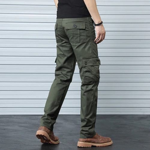 Tactical Overalls Men Classic Outdoor Hiking Jogger Pants Military Multi Pocket Trousers Men Clothing