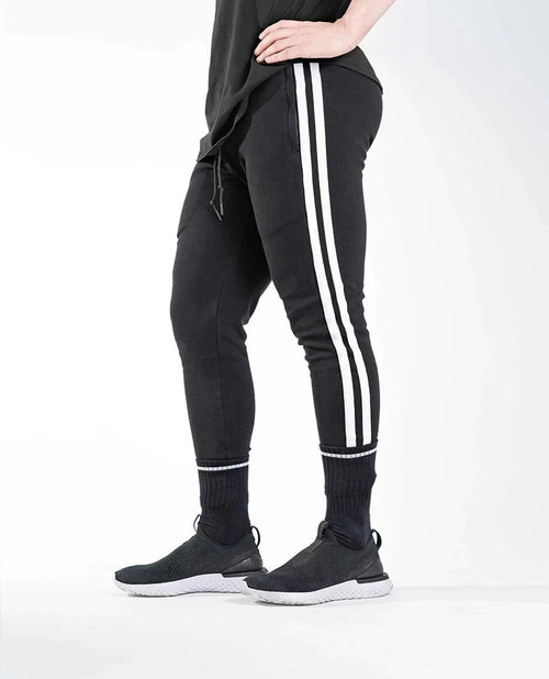 Striped Pencil Pants Men Casual Trousers Jogger Bodybuilding Fitness Skinny Mens Gyms Sweatpants