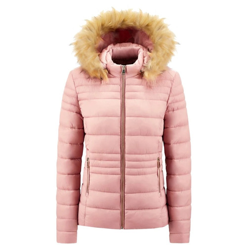 Parkas Women Winter thick Warm Outwear Removable Fur Hooded Jacket Coat Cotton Padded Windproof Slim Solid Parka Jacket