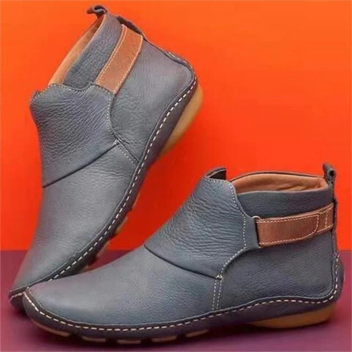 Women Boots Flats Waterproof Ankle Boots Ladies Comfortable Shoes Winter No Slip Booties Female Casual Shoes Woman