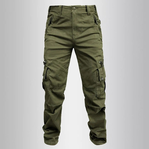 Outdoor Military Fans Tactical Pants Mens Multi-pocket Straight Overalls Cotton Trousers Male Hiking Training Army Cargo Pants