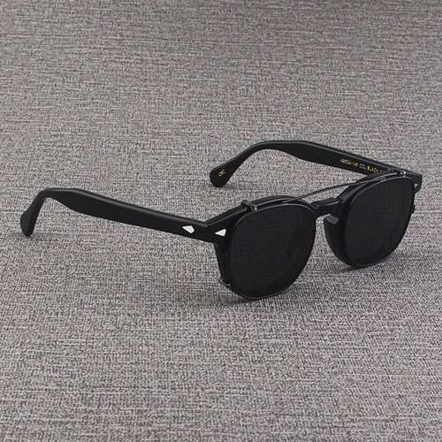 Clip Sunglasses Male Women Polarized Lens + Eyeglasses Frame Men Fit Over Glasses Spectacles Vintage Goggles