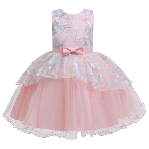 Children Clothing Flower Girl Dresses Summer Baby Girl Dress Sleeveless Party Dress for Kids Girl 0-5 Years