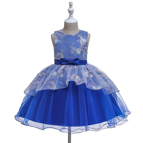 Children Clothing Flower Girl Dresses Summer Baby Girl Dress Sleeveless Party Dress for Kids Girl 0-5 Years