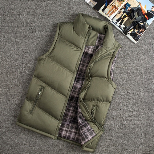 Vest Men Stylish Autumn Winter Warm Sleeveless Vest Jacket Men Slim Fit Vest Casual Coats Mens Waistcoat West Mannen