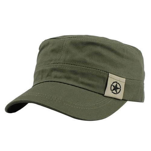 Sun Casual Military Hat Vintage Cotton Gorras Planas Sailor Patrol Fatigue Hats For Men