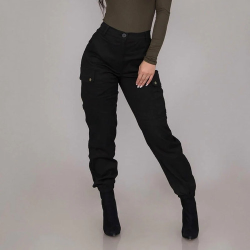 Women Cargo Pants High Waist Casual Trousers Joggers Women Pants