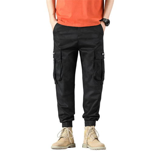 Spring Winter Men Military Cargo Pants Multi-pockets Baggy Men Pants Casual Trousers Overalls Camouflage Pants Man Cotto