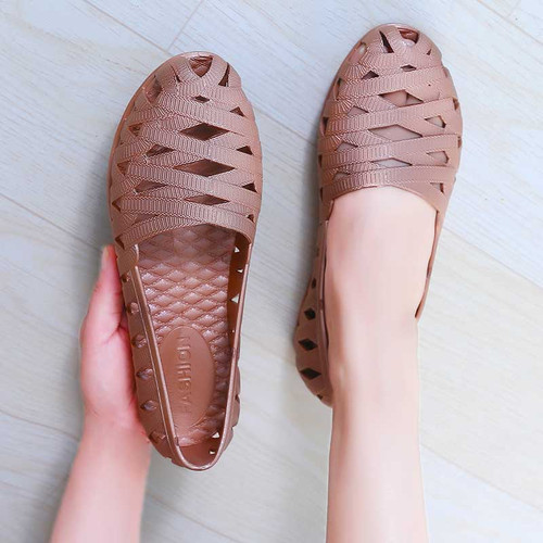 Summer Shoes Women Sandals Flops Rome Slip-On Sandals Soft Womens Closed Toe Sandals Causal Shoes Woman Loafers