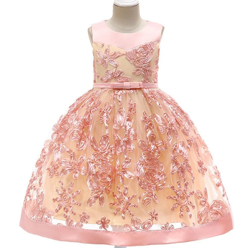 Girls Dresses for Party and Wedding 4-10 years Festive Costume For Kids Evening Birthday Dress For Girls Robe Princesse