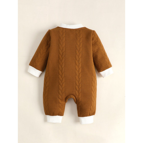 0-6 Months Newborn Baby Clothes Baby Boy Romper Bear Knitted Long Sleeves Bodysuit Infant Baby Boy Jumpsuit Outfit 0-6 Months Newborn Baby Clothes Baby Boy Romper Bear Knitted Long Sleeves Bodysuit Infant Baby Boy Jumpsuit Outfit
