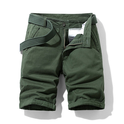 Men's Summer Cotton Casual Cargo Shorts Fashion Buckle Casual Shorts Men's Loose High-Quality Solid Color Sports Shorts Men's Summer Cotton Casual Cargo Shorts Fashion Buckle Casual Shorts Men's Loose High-Quality Solid Color Sports Shorts