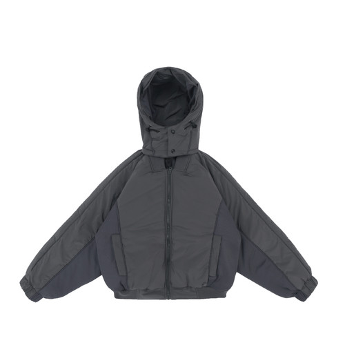 Loose Zip Hooded Flight Jacket Thickened Bread Cotton Coat Jacket