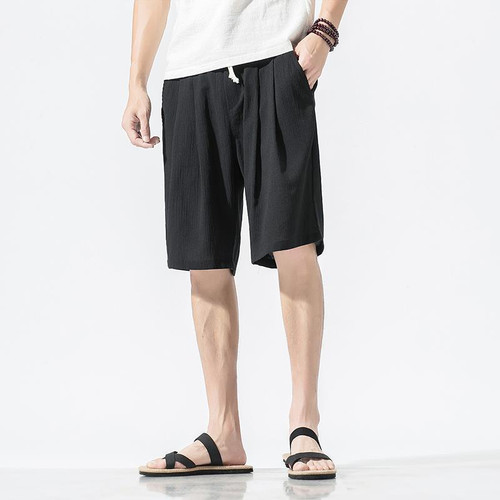 Men's Fashion Cotton And Linen Casual Shorts Men's Fashion Cotton And Linen Casual Shorts