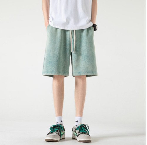 Summer Shorts Men's Loose Trendy Washed Shorts Summer Shorts Men's Loose Trendy Washed Shorts