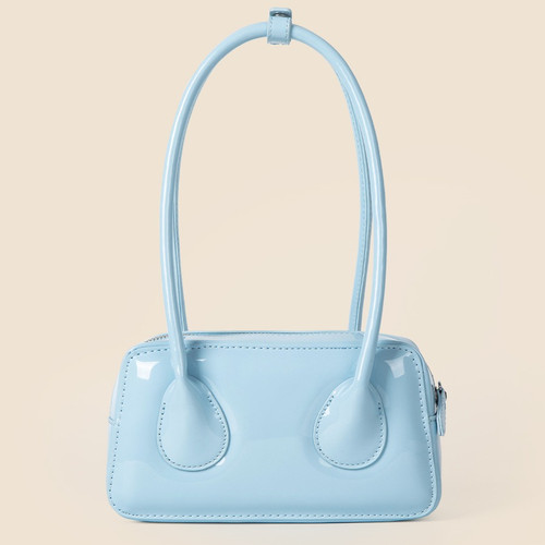 Fashion Portable Glossy PU Shoulder Bag Fashion Portable Glossy PU Shoulder Bag