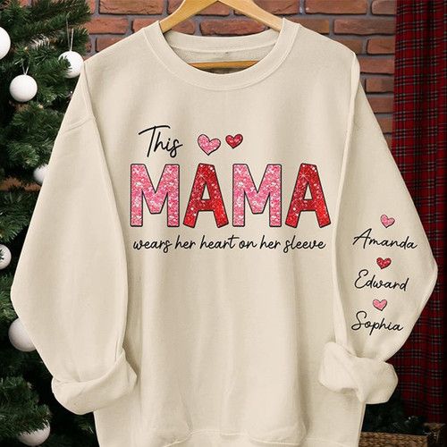 Fashion DIY Women's Mother's Day Sweater