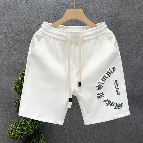 Printed Cropped Sports Pants Summer Men Printed Cropped Sports Pants Summer Men