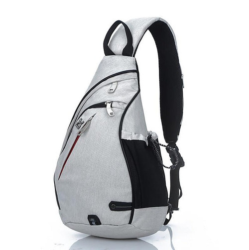 Large Capacity Chest Pack Nylon Zipper Women's Messenger Bags Men's School Bag Modern Shoulder Bag Unisex Crossbody Bag