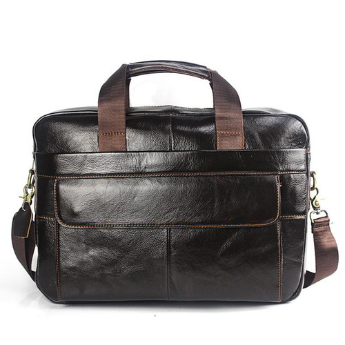 Laptop Bag Men Briefcase Business Travel Briefcase Handbag Messenger Shoulder Laptop Bags Genuine Leather Bag Men Briefcases