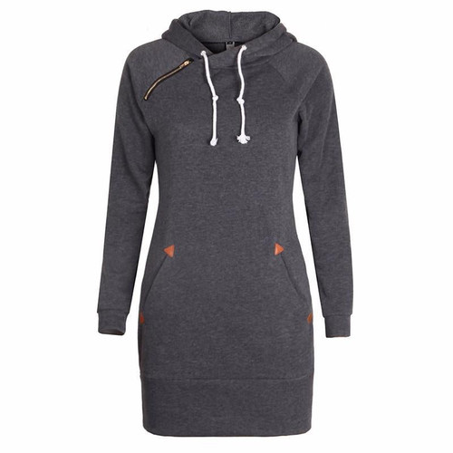 Women Hoodies Sweatshirt Long Sleeve Zip Sweatshirts Feminino Winter Moleton Pullovers