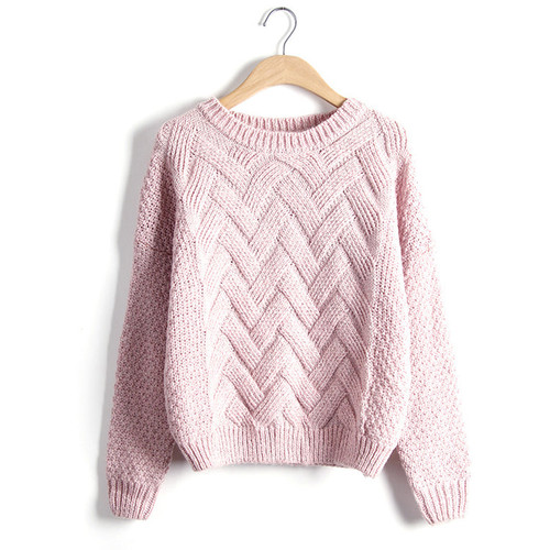 Women Autumn O neck Long Sleeve Solid Knitted Sweaters Knitwear Casual Crochet Pullover Sweaters For Women Outfit Tops
