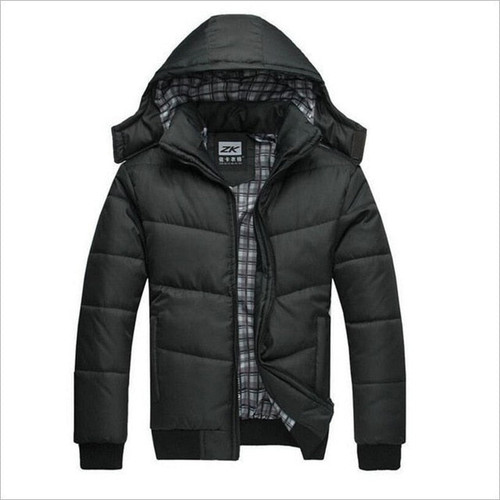 Jacket Men Winter Jacket Arrival Casual Slim Cotton With Hooded Parkas