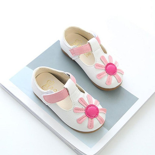 shoes for babies Children Kids Girls Floral Non-SlipSneaker Leather Pricness Casual Single Shoes New Summer boots Toddler Shoe