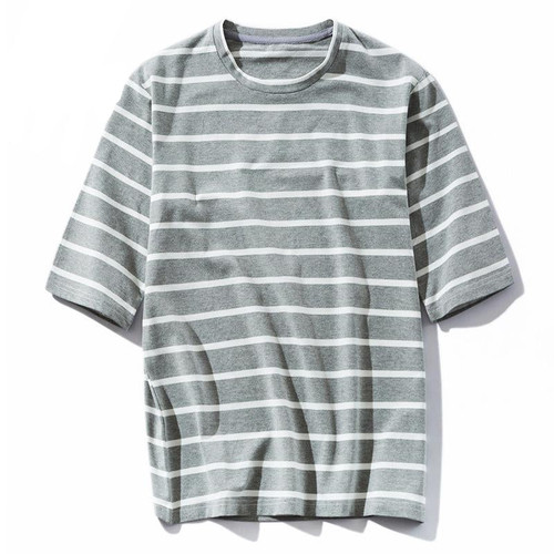 New Striped T-shirt Mens Fashion Short Sleeve Man 2017 Summer Spring Oversized Hip Hop Tshirt Cotton Tee Shirts 3XL X565