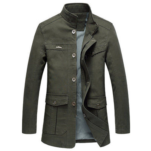 style winter Men's casual trench coat Men's jackets Outerwear Casual Coats Men's Jacket Windbreaker men