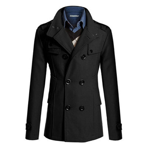 Men Windbreaker Mens Trench Coat Men Coat Casual Jacket Brand Clothing Men's Jackets Plus Size