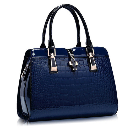 women leather handbags handbag leather women bag patent handbag high quality