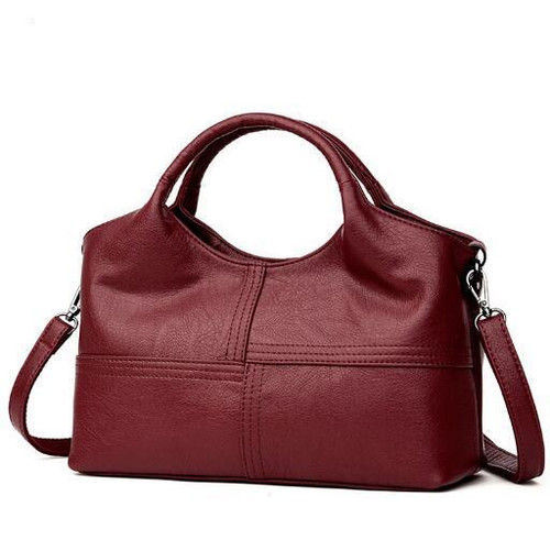 Fashion Patchwork Sheepskin Shoulder CrossBody Bags Ladies Leather Women Bags Women's Genuine Leather Handbags