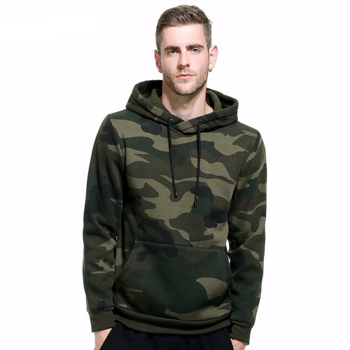 Camouflage Hoodies Men New Sweatshirt Male camo Hoodie Hip Hop Autumn Winter Fleece Military Hoodie