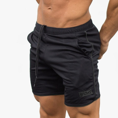 Summer New Mens Fitness Shorts Fashion Casual Gyms Bodybuilding Workout Male Calf-Length Short Pants Brand Sweatpants Sportswear
