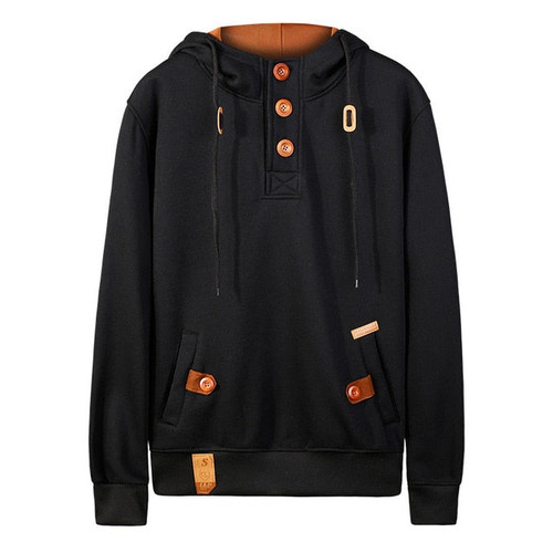 Casual Hoodies Men Autumn Winter Men's Fashion Sweatshirt Long Sleeve Hoodies Cloak Hooded Male