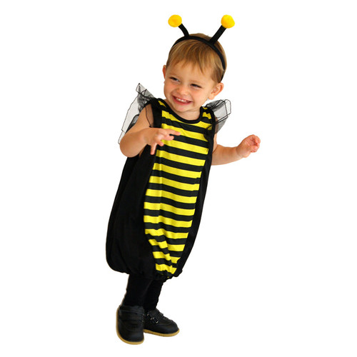 Carnival Party Halloween Costumes Child Kids Lovely Honeybee Bee Costume Cosplay for Girls Boys Fancy Dress Outfit