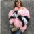 autumn and winter new  Mongolia Sheep Fur  coat sheepskin beach wool fur one coat female small fragrance short paragraph