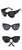 New Fashion Cat Eye Sunglasses Women Brand Designer Vintage Gradient Square Sun Glasses Shades For Female UV400 mirrors