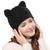 Cat Ears Cute Hats for women brand knitting warm  lovely Beanies Winter knitted Cap Valentine's Day gift