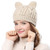 Cat Ears Cute Hats for women brand knitting warm  lovely Beanies Winter knitted Cap Valentine's Day gift