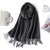 winter scarf for women thick warm double side cashmere scarves lady shawls and wraps pashmina soft long size bandana